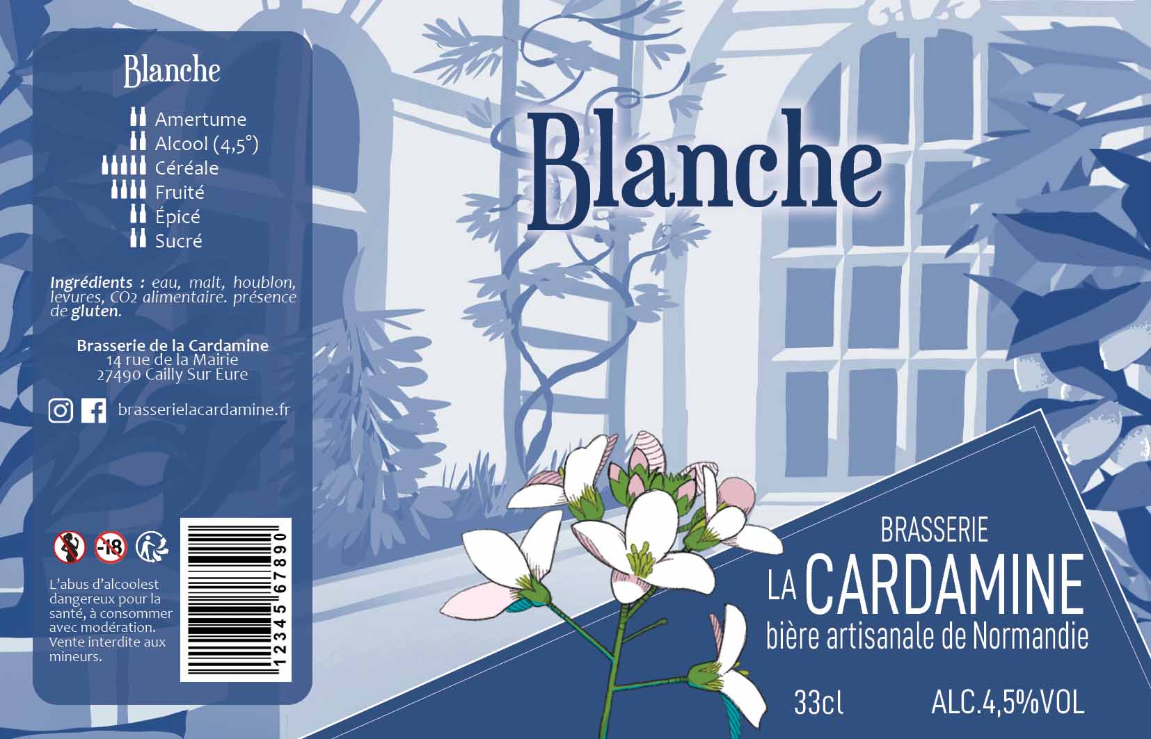 web étiquette cardamine 20242